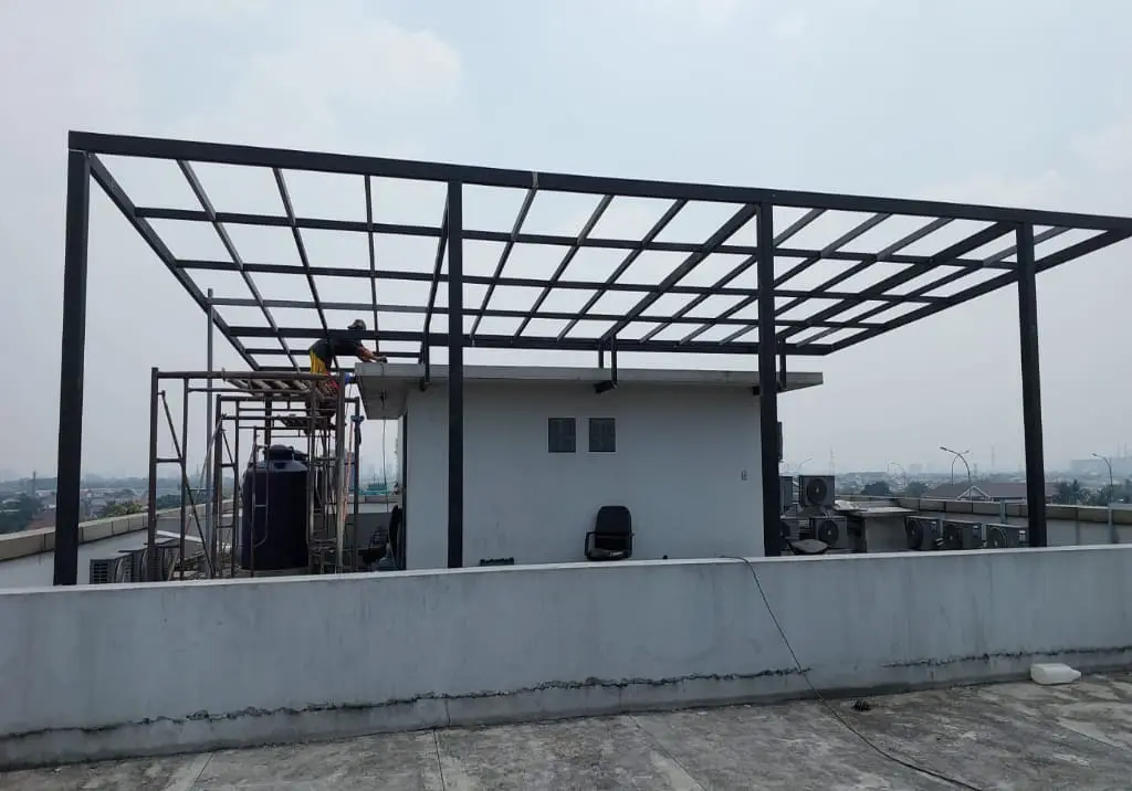 Kanopi 1 - Bengkel Las Nyoto Steel