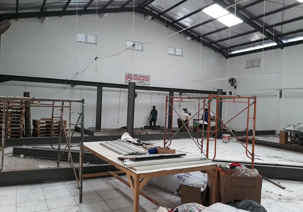 Pabrik Garment 7 - Bengkel Las Nyoto Steel