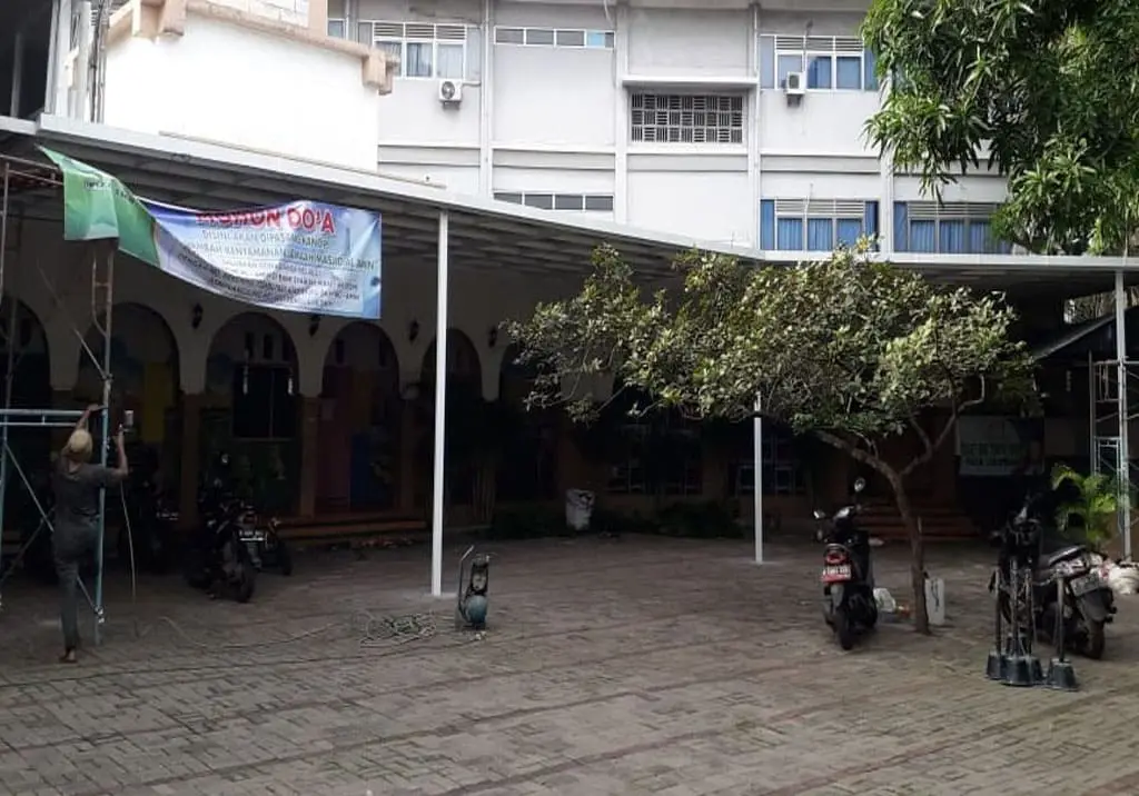 Kanopi Masjid 12 - Bengkel Las Nyoto Steel