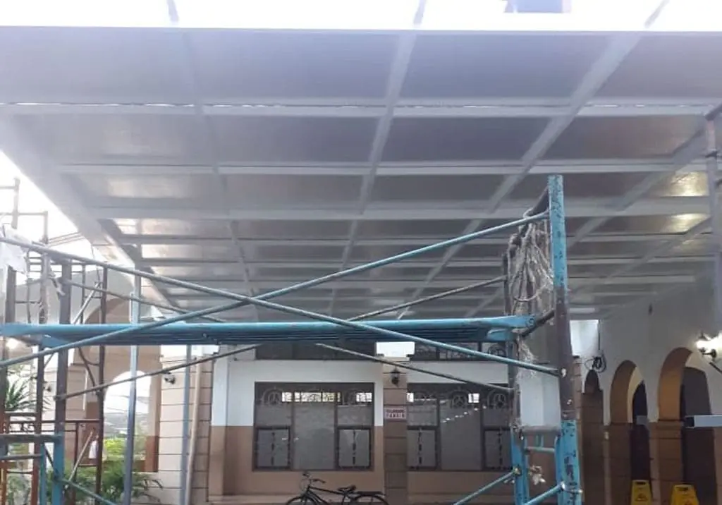 Kanopi Masjid 6 - Bengkel Las Nyoto Steel