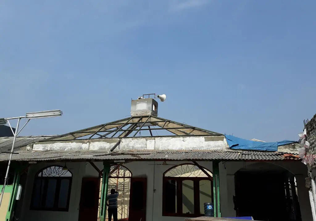 Atap Mushola 4 - Bengkel Las Nyoto Steel