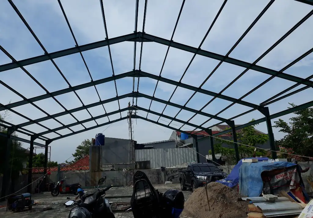 Parkiran Mobil 4 - Bengkel Las Nyoto Steel