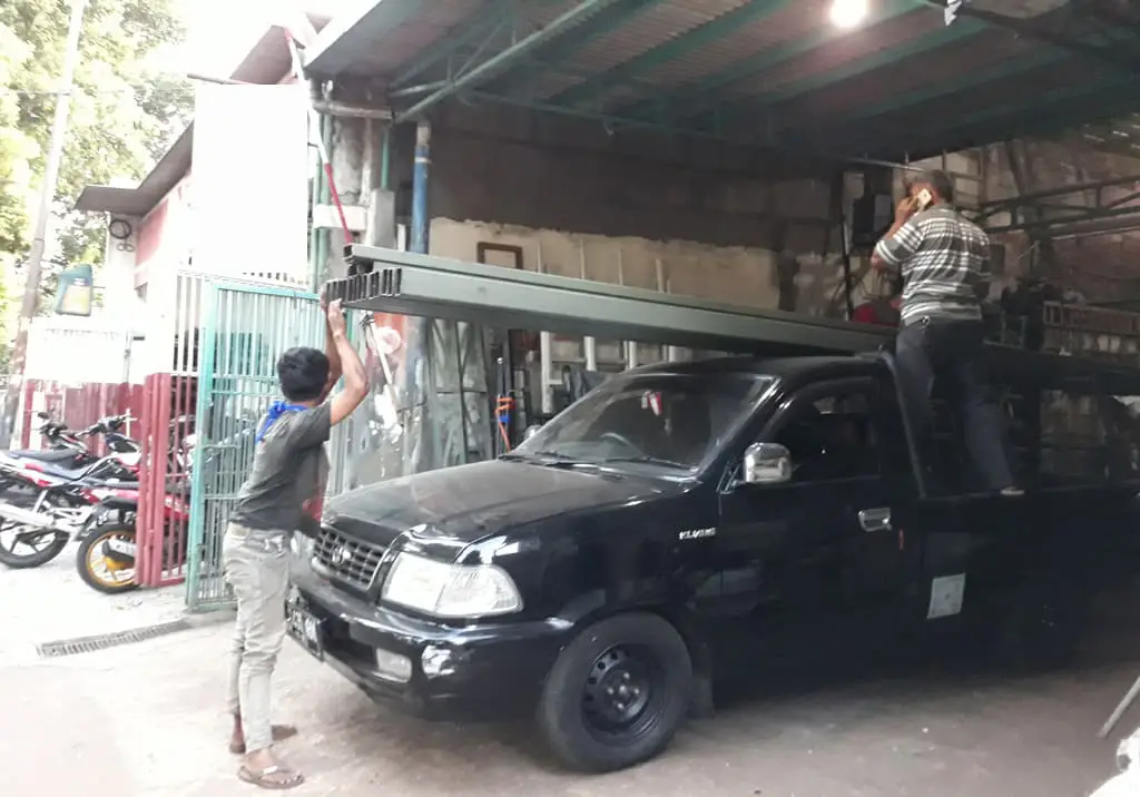 Atap Rumah 2 - Bengkel Las Nyoto Steel