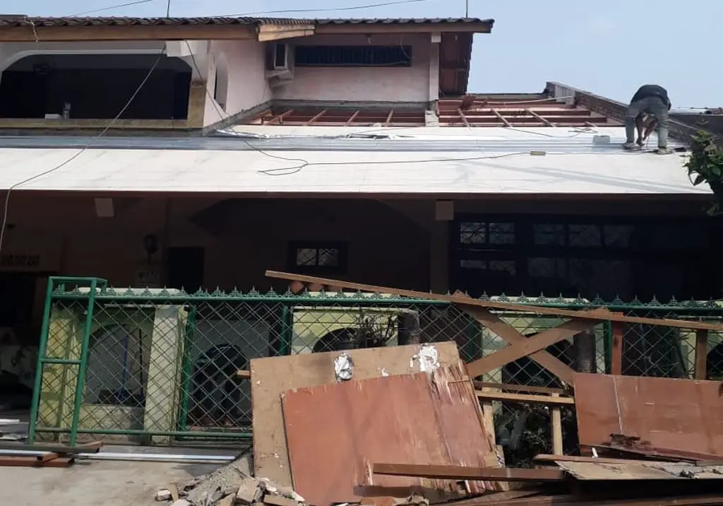 Atap Rumah 8 - Bengkel Las Nyoto Steel